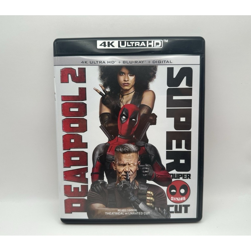 Deadpool 2 Super Duper Cut 4K Ultra HD 2018 Theatrical Unrated Cut